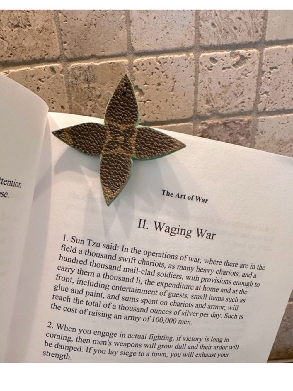 Leather Bookmark in multiple colors